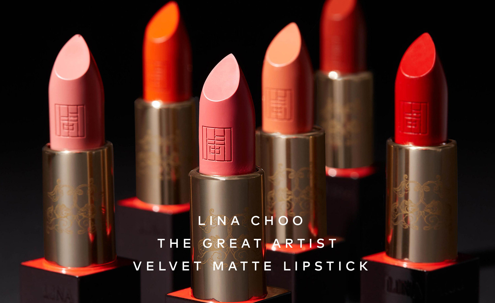 LINA CHOO Great Artist Velvet Matte Lipsticks