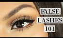 How To Apply False Eyelashes For Beginners - TrinaDuhra