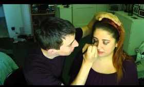 Boyfriend Does My Makeup Tag!