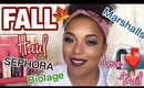 FALL HAUL 2017 |  Sephora Marshalls Biolage & Love Mail! | Natural Hair Skincare Makeup | MelissaQ