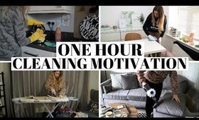 ONE HOUR CLEAN WITH ME UK | NEW YEAR CLEANING MOTIVATION 2020