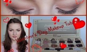 Valentine's Day Makeup Tutorial // theBalm Nude'tude Palette