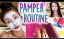 PAMPER ROUTINE | At Home Spa Night