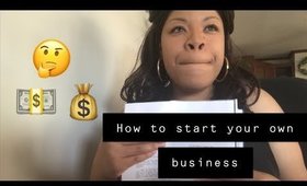 4 EASY steps for entrepreneurs : How to start your own business