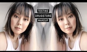FULL FACE TESTING DRUGSTORE MAKEUP
