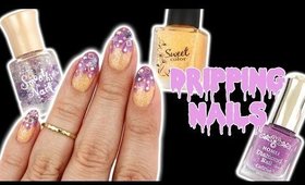 Easy Japanese Inspired Halloween Design | Dripping Nails ♡