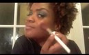 The Glamour BOX"s: Turquoise Smokey eye For Darker Complexions