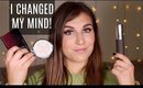 4 Beauty Products I've Changed My Mind About | Bailey B.