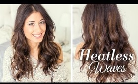 Heatless Waves Hair Tutorial