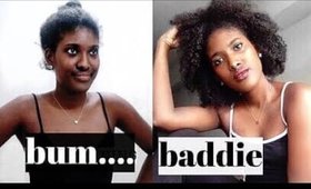 Bum to Baddie - 24 hours transformation // janet nimundele