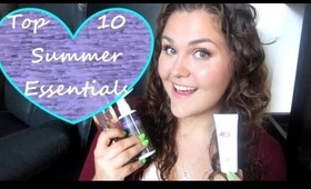 Top 10 Summer Essentials ❤ TAG!