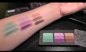 Inglot Rainbow Eyeshadows Review