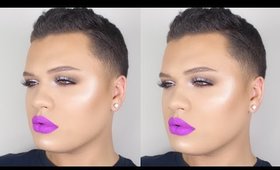 Cool Toned Spring Makeup | Bold Lips