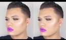 Cool Toned Spring Makeup | Bold Lips