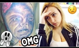5 TOP MOST HORRIBLE TATTOOS IN THE WORLD!!!😱🤢