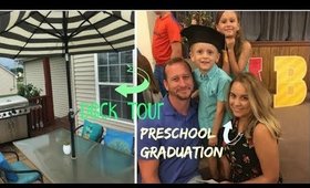 Funny Preschool Graduation Speech | Easy Mom Hack | Outdoor Deck Tour