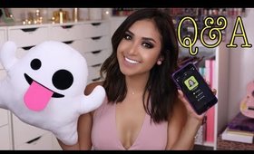 Snapchat Q&A: Reality Show? My Own Makeup Line + Adoption + MORE!