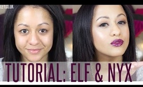 TUTORIAL: ELF & NYX - FIRST APPLICATION | Siana