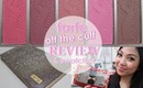 Tarte Off The Cuff Palette Review & Swatches