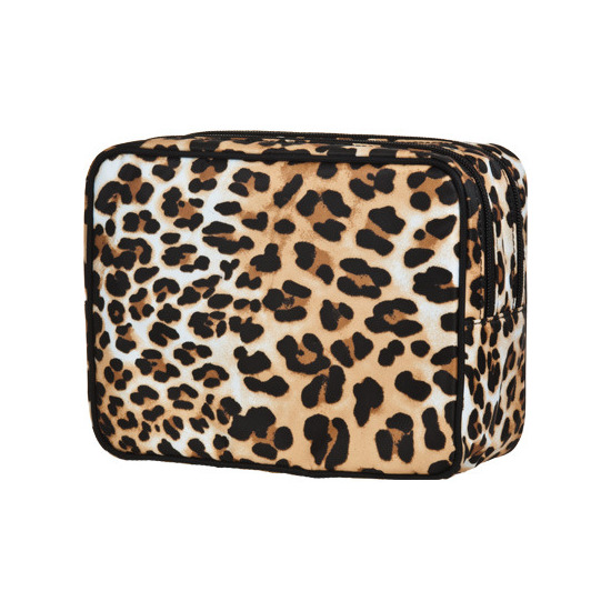 cheetah makeup bag