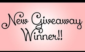 NEW Giveaway WINNER!! (First prize wasn't claimed) Sponsored by Bornprettystore.com