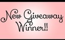 NEW Giveaway WINNER!! (First prize wasn't claimed) Sponsored by Bornprettystore.com