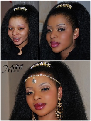 Traditional bride (congolese)