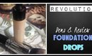 REVOLUTON WEEK - Foundation Drops Demo & Review F1,F2,F3
