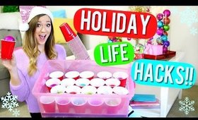 20 DIY Holiday Life Hacks!! Alisha Marie