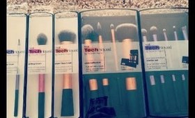 Real Technique's Full Line of Brushes Review and Giveaway!