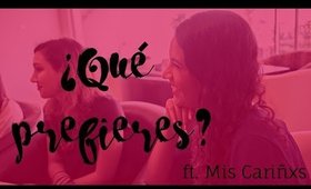 TAG: ¿Qué prefieres? ft. Mis Cariñxs :D ♡ Zaha Cassis