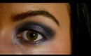 Metallic Purple Smokey Eye