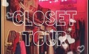 CLOSET TOUR AND ORGANIZATION!