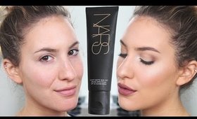 NARS VELVET MATTE SKIN TINT First Impression + Review | JamiePaigeBeauty