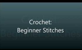 Basic Crochet Stitches for Beginners