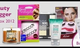 Open Box Haul Featuring Fall 2012 Beauty Bloggers Vox Box From Influenster