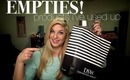 EMPTIES! PRODUCTS I'VE USED UP & MINI REVIEWS!