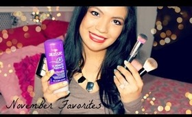 November Beauty Favorites 2012