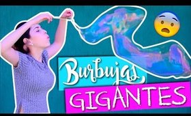 Haz BURBUJAS GIGANTES - El truco que NO nos habían dicho | Kika Nieto