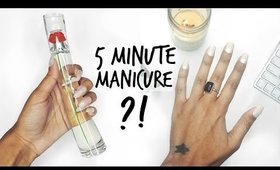 5 MINUTE MANICURE?! EMPRESS TIPS REVIEW + DEMO