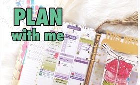 Plan with me #11: Erin Condren Life Planner Weekly Spread / Erin Condren Vertical