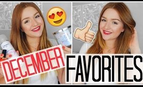 MONTHLY FAVORITES! December 2015 | Makeup, Hair care & More!