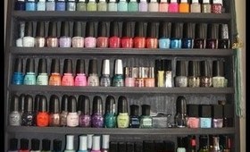 Nail Polish Collection & Storage!