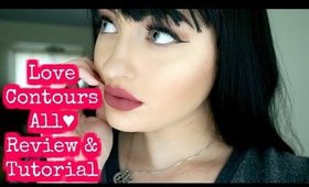 NYX Love Contours All Palette | Review and Tutorial | Rosa Klochkov