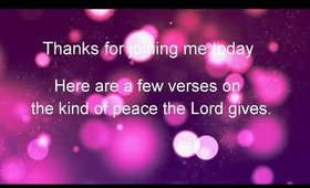 Devotional Diva  - Bible Verses on Peace