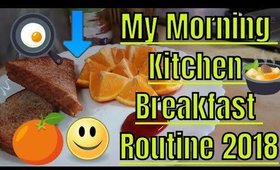 My Morning Breakfast Kitchen Routine 2018 | SuperPrincessjo