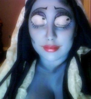 My attempt to recreate dope2111 aka Promise's makeup for Emily from The Corpse Bride