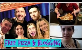 FREE PIZZA & WE STARTED A BLOG | Tewsummer