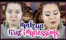 Full Face of First Impressions | Trying New Makeup 2016