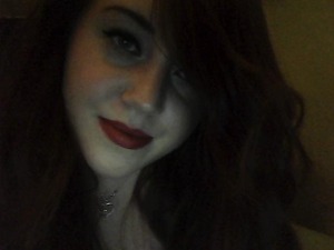 This is what I wore for my v-day makeup.
